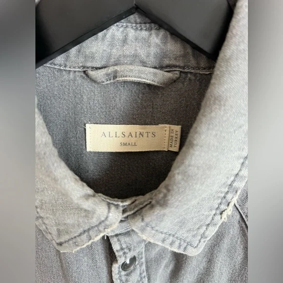 All Saints Denim Shirt - Picture 5 of 5